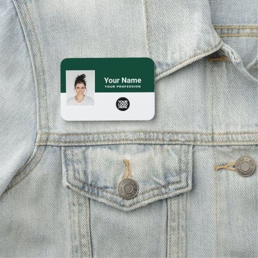 Custom Employee Photo, Logo, Profession Naamplaatje (In situ)