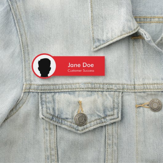 Custom Employee Profile Naamplaatje (In situ)