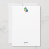 [Custom/EN] Happy New Year Balloon-muis voor ballo Feestdagenkaart (Achterkant)