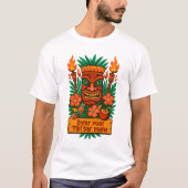 Custom en personaliseerbaar Tiki Bar Shirt (Voorkant)