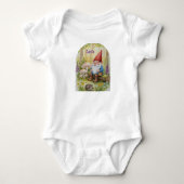 Custom Enchanted forest gnome watercolor  Romper (Voorkant)