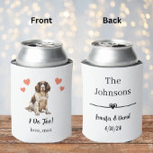 Custom Engels Spaniel Pet Wedding Koelbox Blikjeskoeler