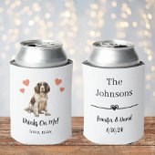 Custom Engels Spaniel Pet Wedding Koelbox Blikjeskoeler