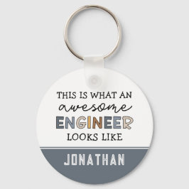 Custom Engineer Funny Geweldige Engineer Engineeri Sleutelhanger