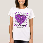 Custom Epilepsy Awareness Support Squad Shirt (Voorkant)