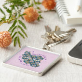 Custom Equality Bulk Kerstcadeaus voor werknemers Sleutelhanger (Zijkant)