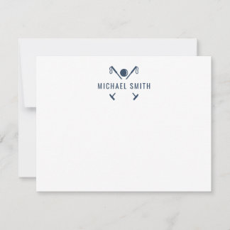 Custom Equestrian Stationery Polo Note Card Notitiekaartje