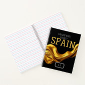 Custom España Workspace QR Code | Champions Legacy Notitieboek (Binnen)