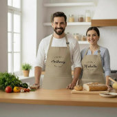 Custom Established year Name Chef Personalized Standaard Schort