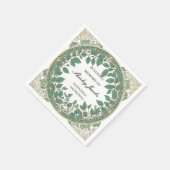 Custom Eucalyptus Funeral – Elegant Memorial Servet (Hoek)