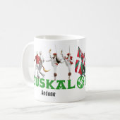 Custom Euskal Herria Basque Country festival logo: Koffiemok (Voorkant links)