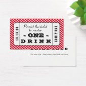 Custom Event Drink Kaarten Visitekaartjes Pack (Bureau)
