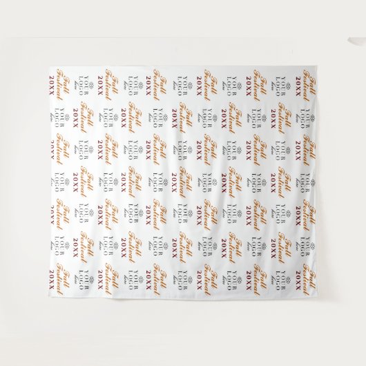 Custom Event Party Achtergrond Stap en Herhaal Wandkleed (Voorkant (horizontaal))