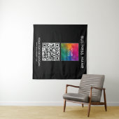 Custom Event Seminar Party Logo Code Achtergrond Wandkleed (In Situ (horizontaal))