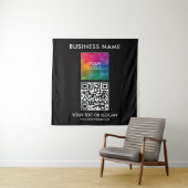 Custom Event Seminar Party Logo Code Achtergrond Wandkleed (In situ)