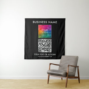 Custom Event Seminar Party Logo Code Achtergrond Wandkleed