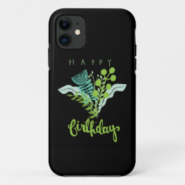 Custom Evergreen Design voor verjaardagen Case-Mate iPhone Case