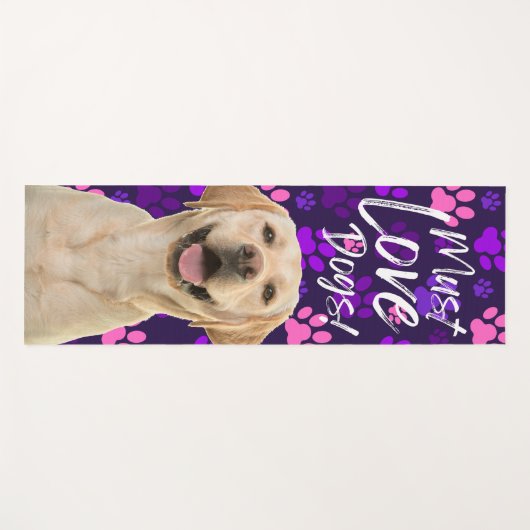 Custom Extra Long 72 x 24 in Yoga Mat (Voorkant (horizontaal))