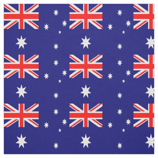 Custom Fabric Australië vlag Stof (Swatch)