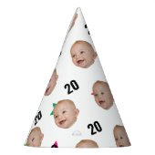 Custom Face 10th 20th 30th 40th 50th 60th Verjaard Feesthoedjes (Links)