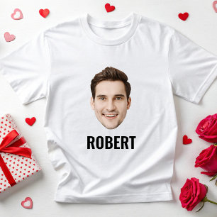 Custom Face 20e 30e 40e 50e verjaardagsfeestje T-shirt