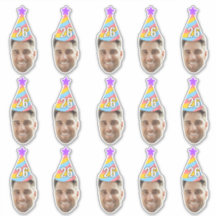 Custom Face 20th 30th 40th 50th 60th 70th Birthday