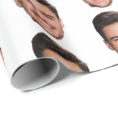 Custom Face Cadeaupapier (Rol Hoek)