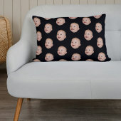 Custom Face Cheerleader Personalize Birthday Photo Kussensloop