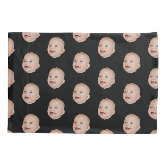 Custom Face Cheerleader Personalize Birthday Photo Kussensloop (Achterkant)