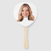 Custom Face Couple Bachelorette Party Handwaaier (Achterkant)
