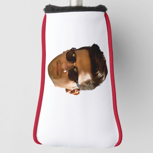 Custom Face Cutout Bachelorette Party Verjaardag Golfheadcover (Draai 90)