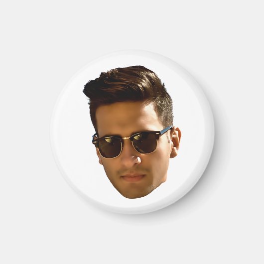 Custom Face Cutout Bachelorette Party Verjaardag Magneet (Voorkant)