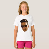 Custom Face Cutout Bachelorette Party Verjaardag T-shirt (Voorkant volledig)