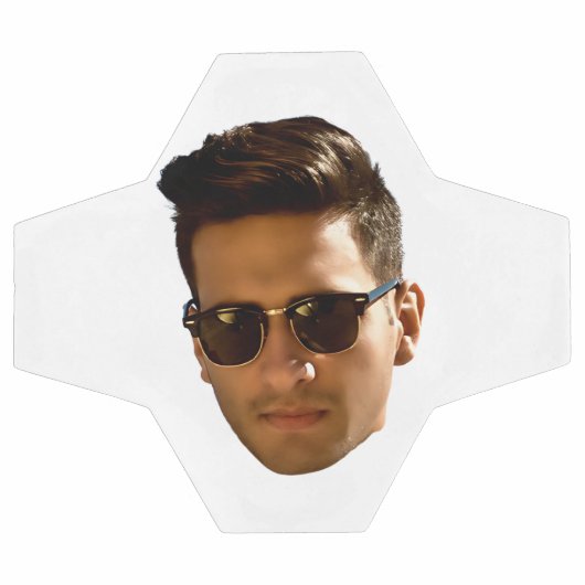 Custom Face Cutout Bachelorette Party Verjaardag Voetbal