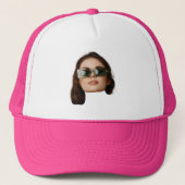 Custom Face Funny Birthday Trucker Pet (Voorkant)