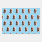 Custom Face Gift Wrap Inpakpapier Vel (Voorkant 2)
