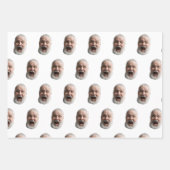 Custom Face Gift Wrap Inpakpapier Vel (Voorkant)