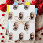 Custom Face Gift Wrap Inpakpapier Vel