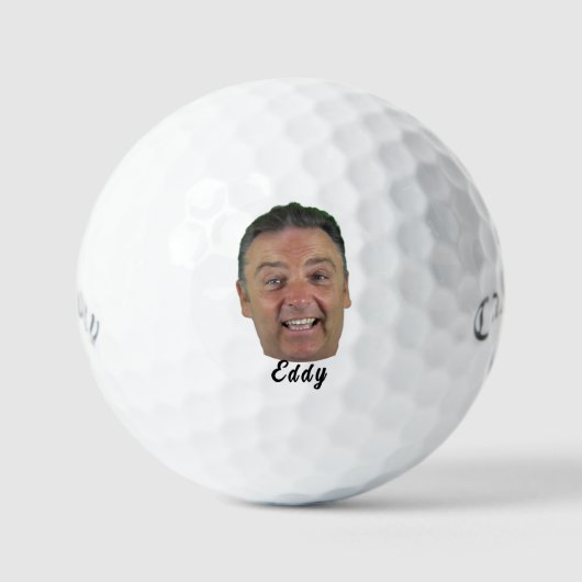 Custom Face Golf Balls - Personalized Photo Gift! Golfballen (Voorkant)