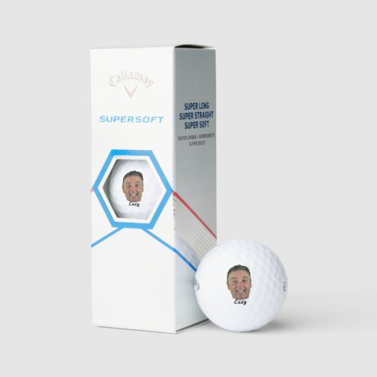 Custom Face Golf Balls - Personalized Photo Gift! Golfballen (Verpakking)