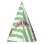 Custom Face Happy Birthday Decorations Supplies Feesthoedjes (Achterkant)