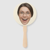 Custom Face Him or Her Game Paddles  Handwaaier (Voorkant)