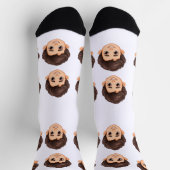 Custom Face Personalized Photo Picture Sokken (Top)