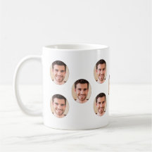 Custom Face Photo Personalized Coffee Mug