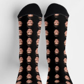 Custom Face Socks, Personalized Photo Picture Sokken (Top)