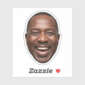 Custom Face Sticker – Grappige gepersonaliseerde f (Vel)