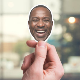 Custom Face Sticker – Grappige gepersonaliseerde f