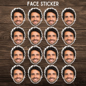 Custom Face Sticker – Personalized Photo Sticker