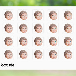 Custom Face Stickers Personalized Face Photo
