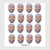 Custom Face Stickers Personalized Face Photo (Vel)